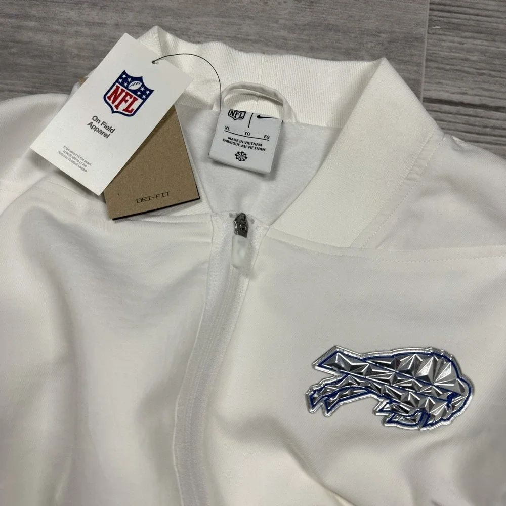 Buffalo Bills Nike 2025 Rivalries Sideline‎ Bomber Jacket Cold Front Full Zip XL